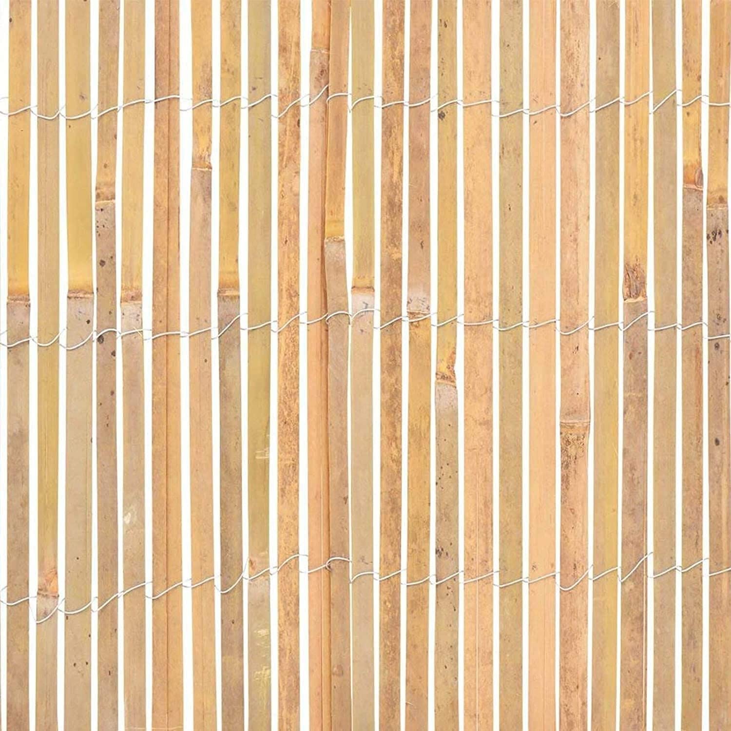 Bamboo Slatted Fence 1.2m X 4m